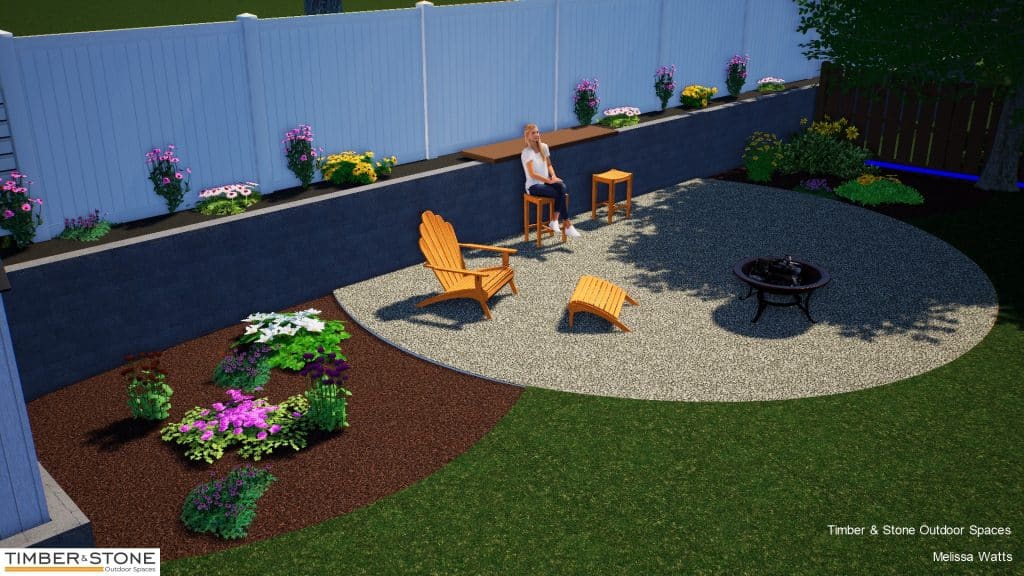 Example landscape design