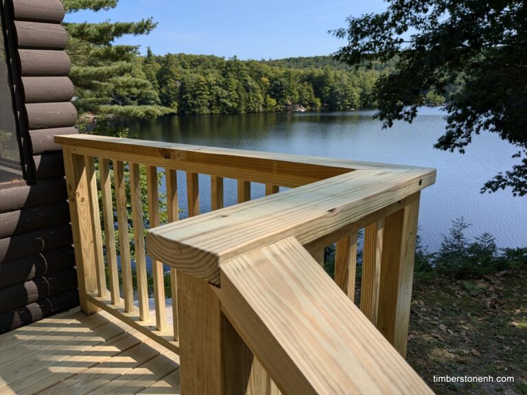 Lake Cabin Deck